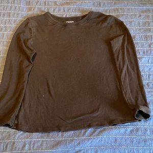 Central Park West Chocolate Brown L/S T-shirt